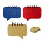 post-it anillado mensaje ecologico