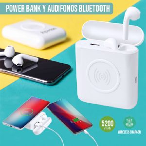 Audífonos Power Bank Molik 6302