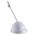 Memo Clip Con Base Casco Blanco POF-70
