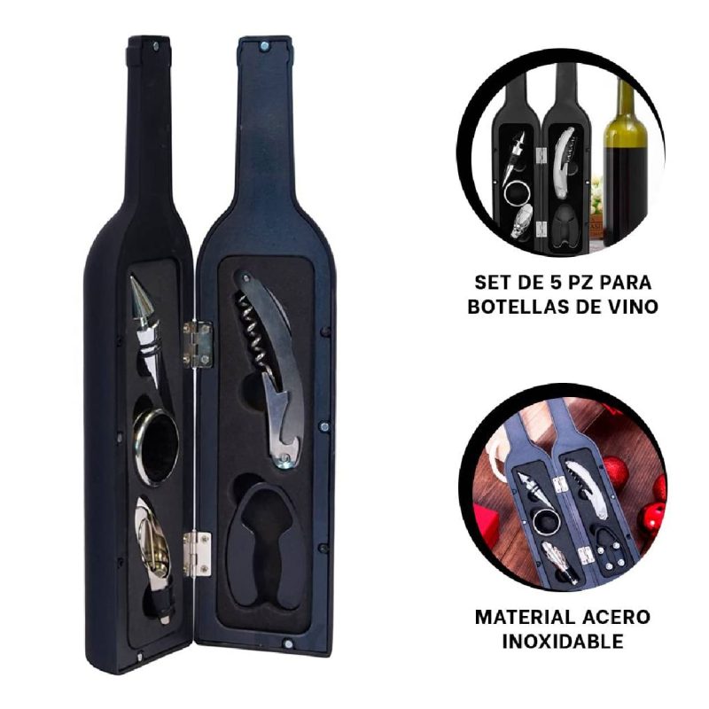 Set de Sacacorcho 5 piezas