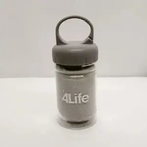Toalla en tubo personalizada 4LIFE – producto promocional