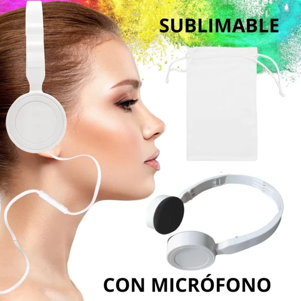 Audífonos con Micrófono (Plegable)