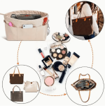 1 Bolso De Mano Organizador De Bolso De Nailon, Bolsa De Cosméticos Con 13 Bolsillos, Bolsa De Aseo - Image 6