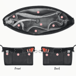 1 Bolso De Mano Organizador De Bolso De Nailon, Bolsa De Cosméticos Con 13 Bolsillos, Bolsa De Aseo - Image 7