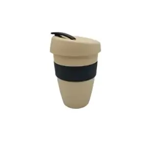 Mug Fibra Paja Trigo Silicona TCUP-5011