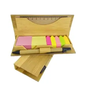 Porta Nota Bambú