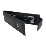 Estuche Biocuero Lapicero Metálico y Porta minas Metálico PLM-22