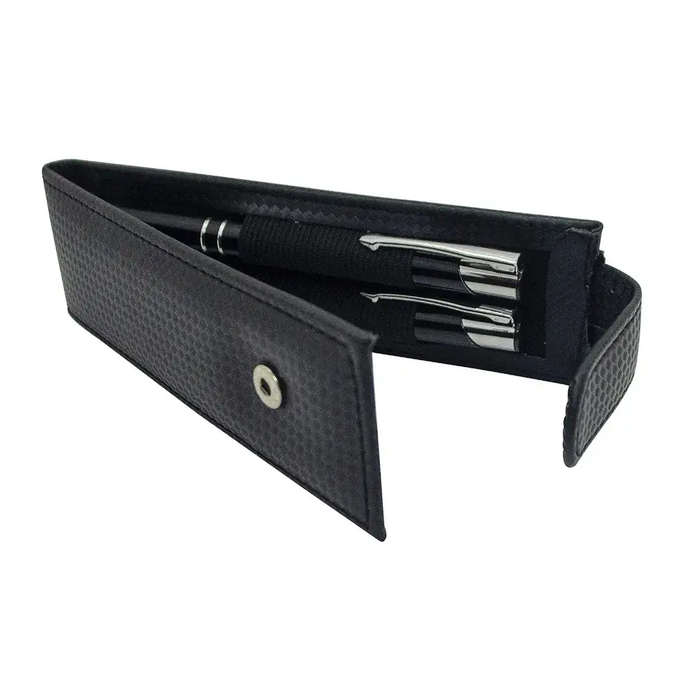 LM-22-Estuche-de-Biocuero-con-Lapicero-y-Porta-Minas-Metalico_11zon Estuche Biocuero Lapicero Metálico y Porta minas Metálico PLM-22 - Image 1