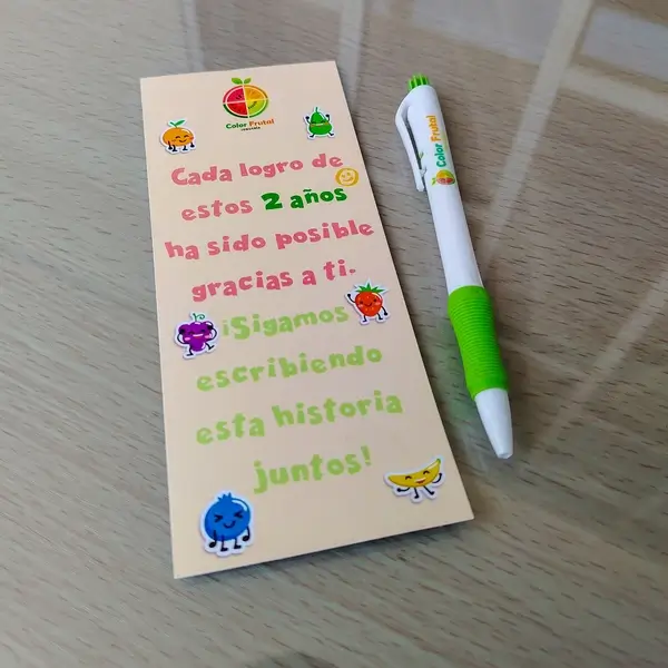 Lapicero publicitario c/packaging