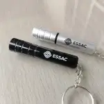 Llavero linterna LED personalizado para ESSAC – vista general