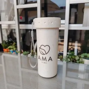 Mug ecológico fibra de trigo 400 ml PMUG-12 KMC International SAC