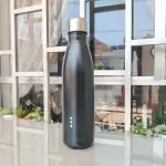 Tomatodo de Acero Inoxidable LSD-2024 color negro mate personalizado para Simpli Good Peru SAC