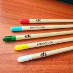 Lápiz semilla personalizado Electro Ferro Centro SAC – regalo ecológico corporativo