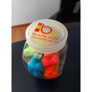 Resaltador pote personalizado BARLAW con 5 colores