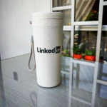 Jarro Mug Ecológico Fibra Trigo RJC-751 personalizado para LinkedIn