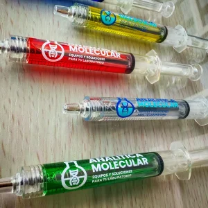 lapicero jeringa C8309 Analítica Molecular lapicero promocional creativo