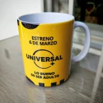 taza publicitaria sublimada 11 oz merchandising empresarial Universal Plus