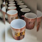 Taza mágica personalizada antes del calor