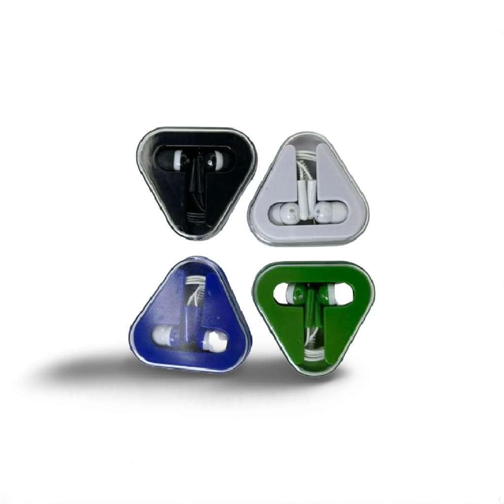 Audífono Personalizado triangular CAD04T - Merchandising tecnológico