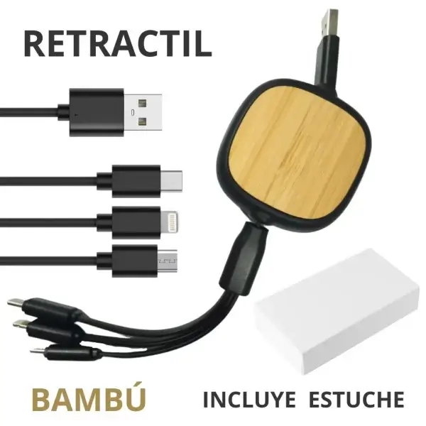 Cable Ecológico Retráctil