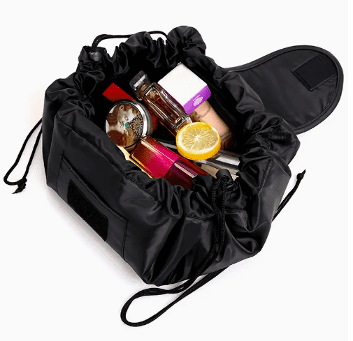 Bolsa De Maquillaje Con Cordón, Bolsa De Cosméticos Mágica Con Cordón, Bolsa Organizadora De Maquillaje De Viaje