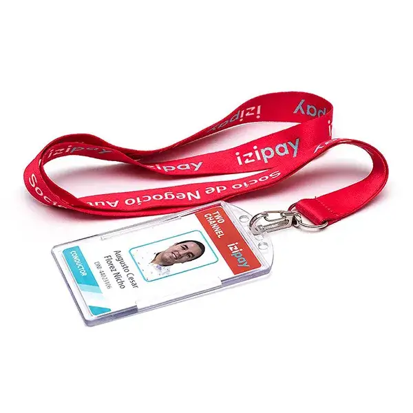Porta Fotocheck Plástico