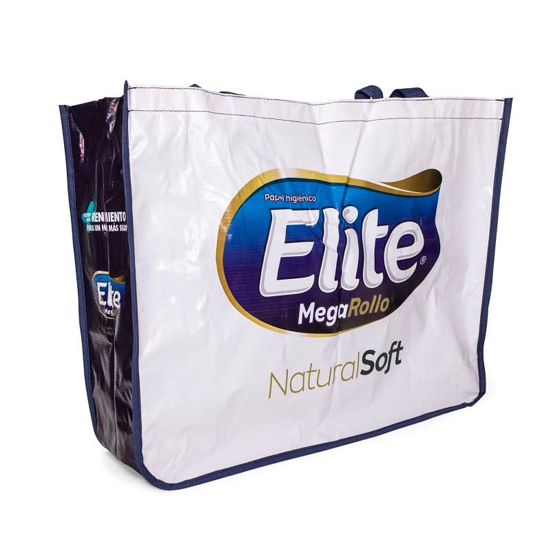 Bolsa cosida grande personalizada en tarpaulin PE 140gr