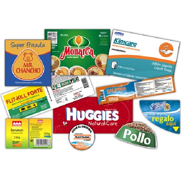 Etiquetas para productos
