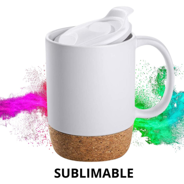 Mug Cerámica Cork Sublimable
