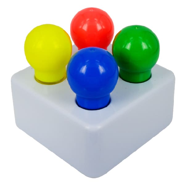 Resaltador 4 Bolitas
